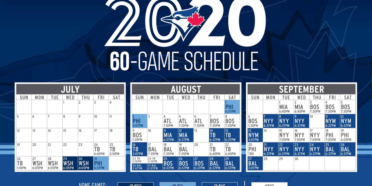 Toronto Blue Jays roster and schedule for 2020 season - NBC Sports