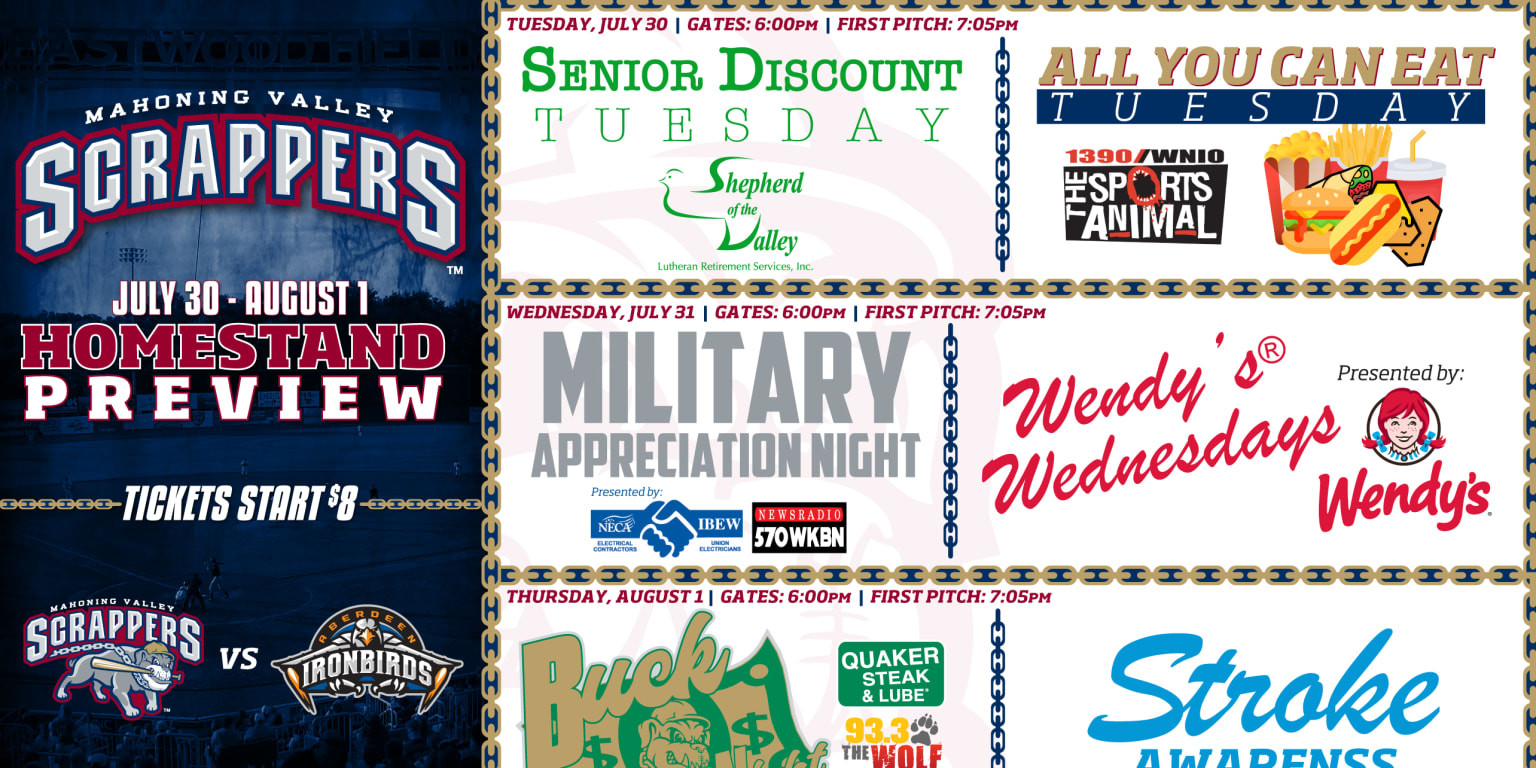 Scrappers Take On IronBirds & 2019 1 Overall Draft Pick For Three Game