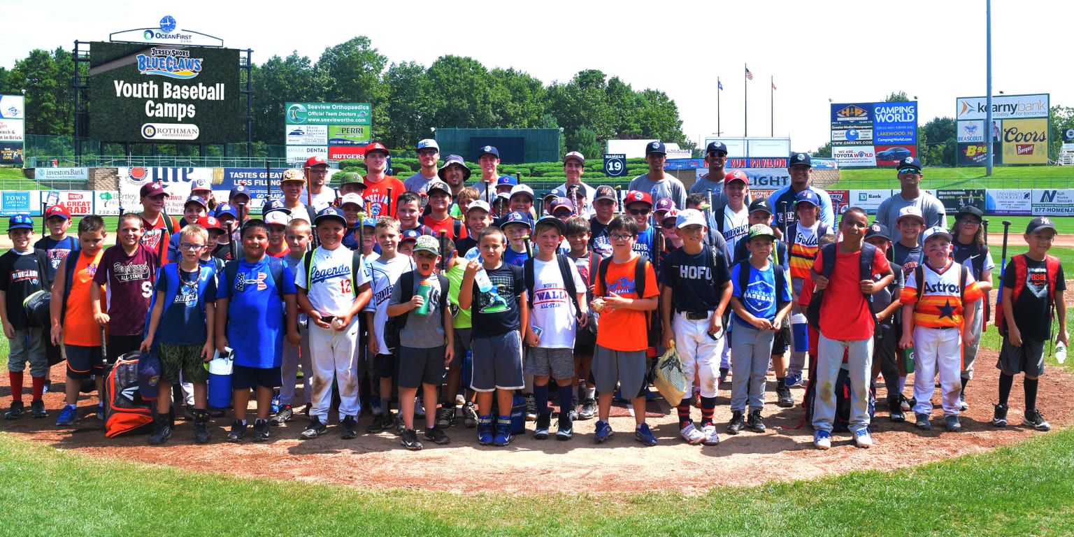Jersey Blue Claws host Camp Day 2023