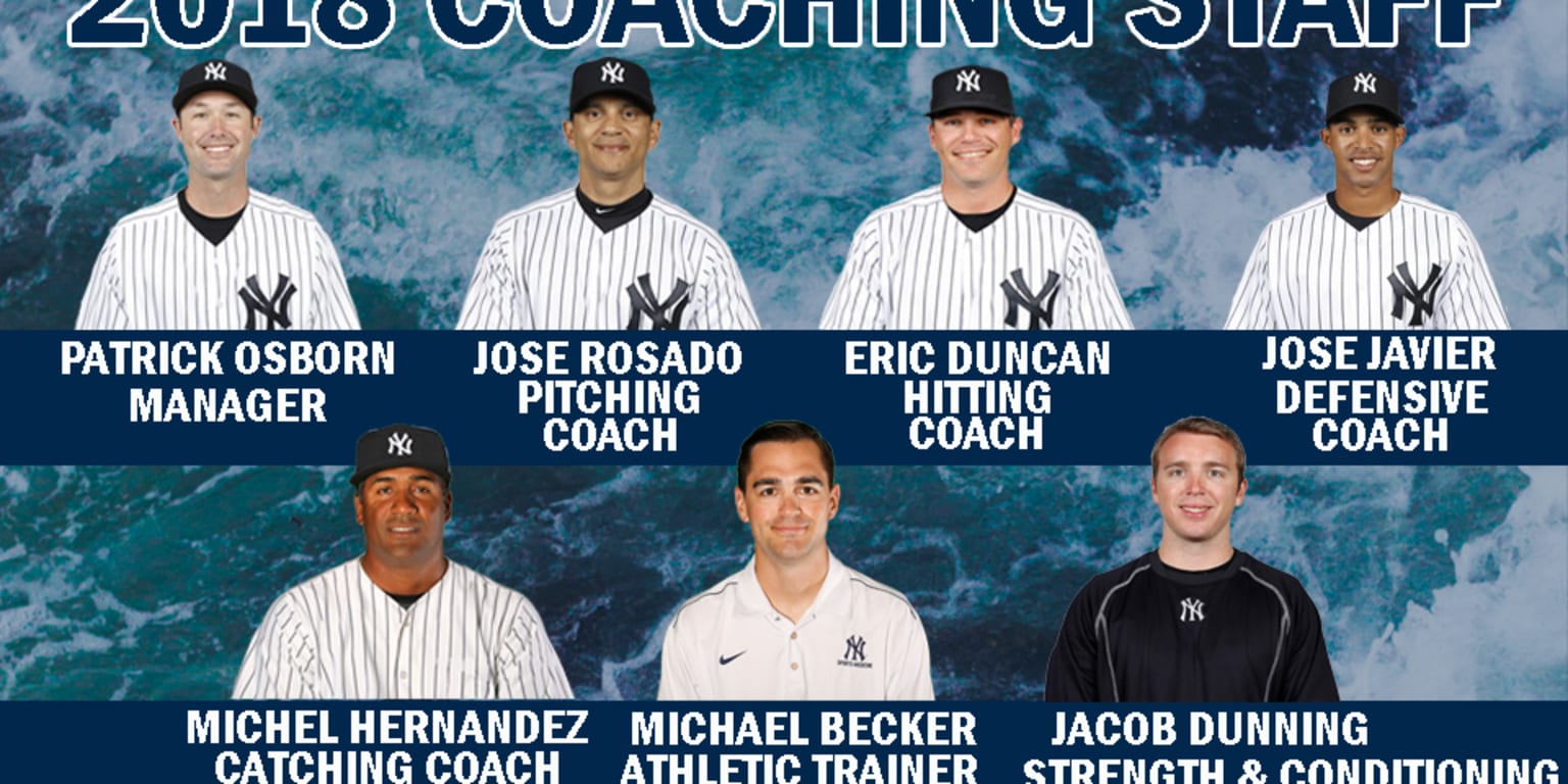 Yankees announce Tampa Tarpons 2023 Coaching Staff
