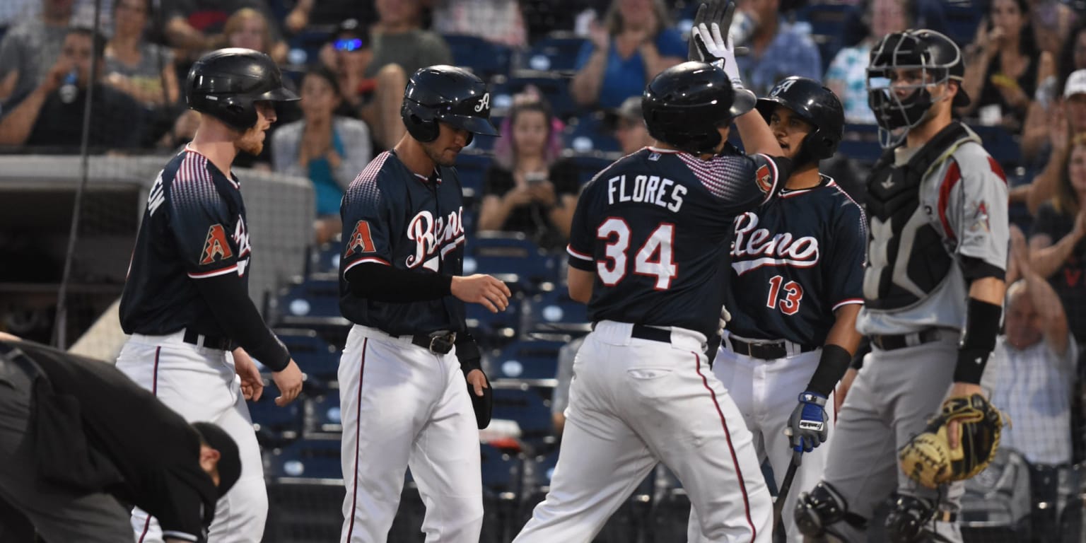 RUDY FLORES' BIG NIGHT LEADS ACES TO 79TH VICTORY | MiLB.com