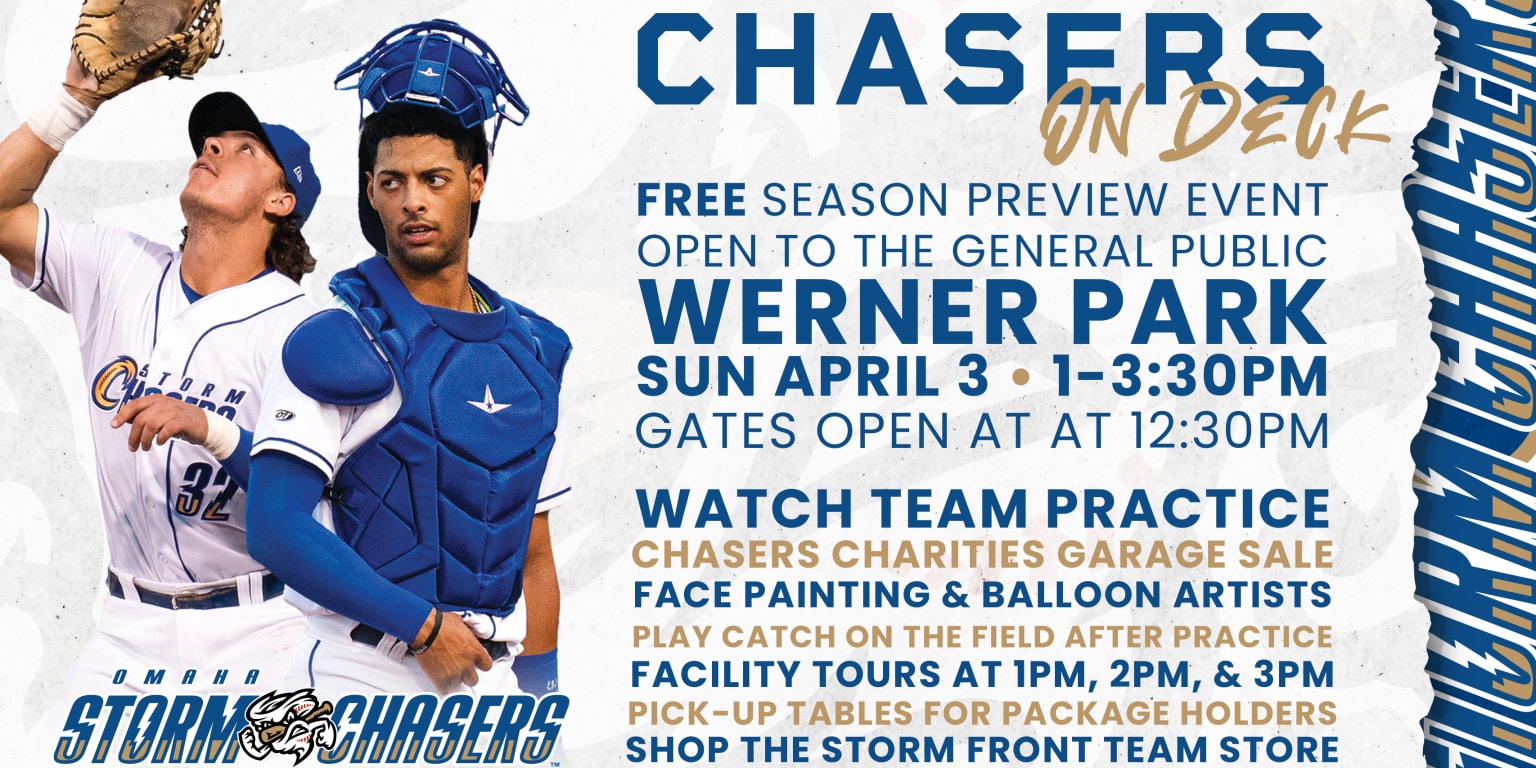 Storm Chasers to host Chasers On Deck event at Werner Park Storm Chasers