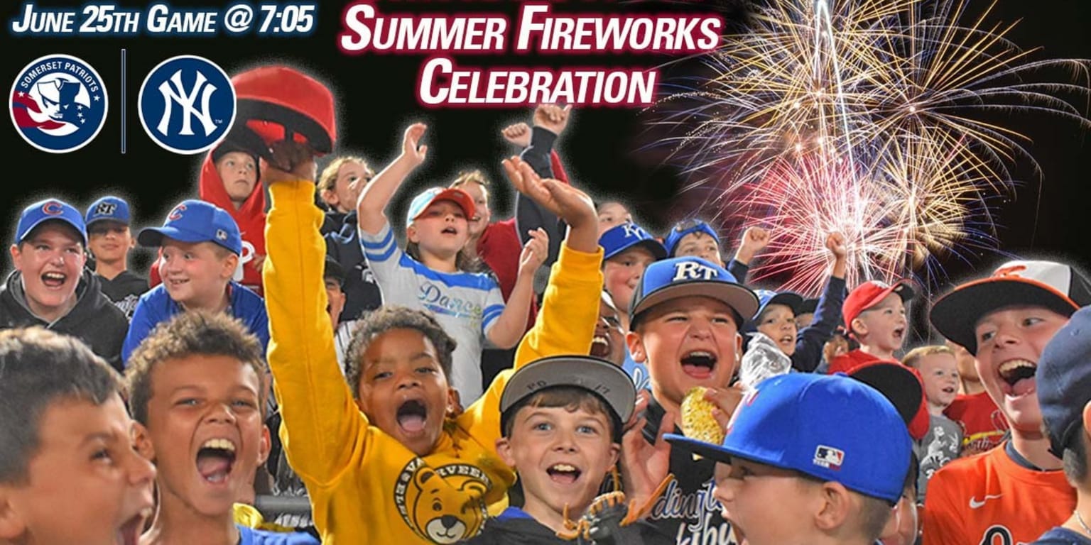 Somerset Patriots launch 20th season with fireworks night 