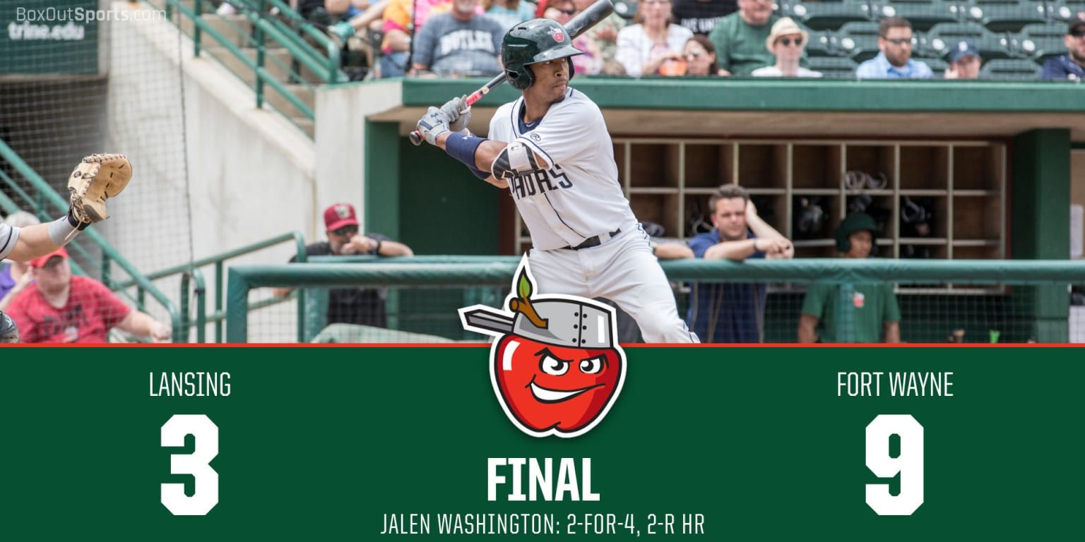 Washington Homers, TinCaps Win