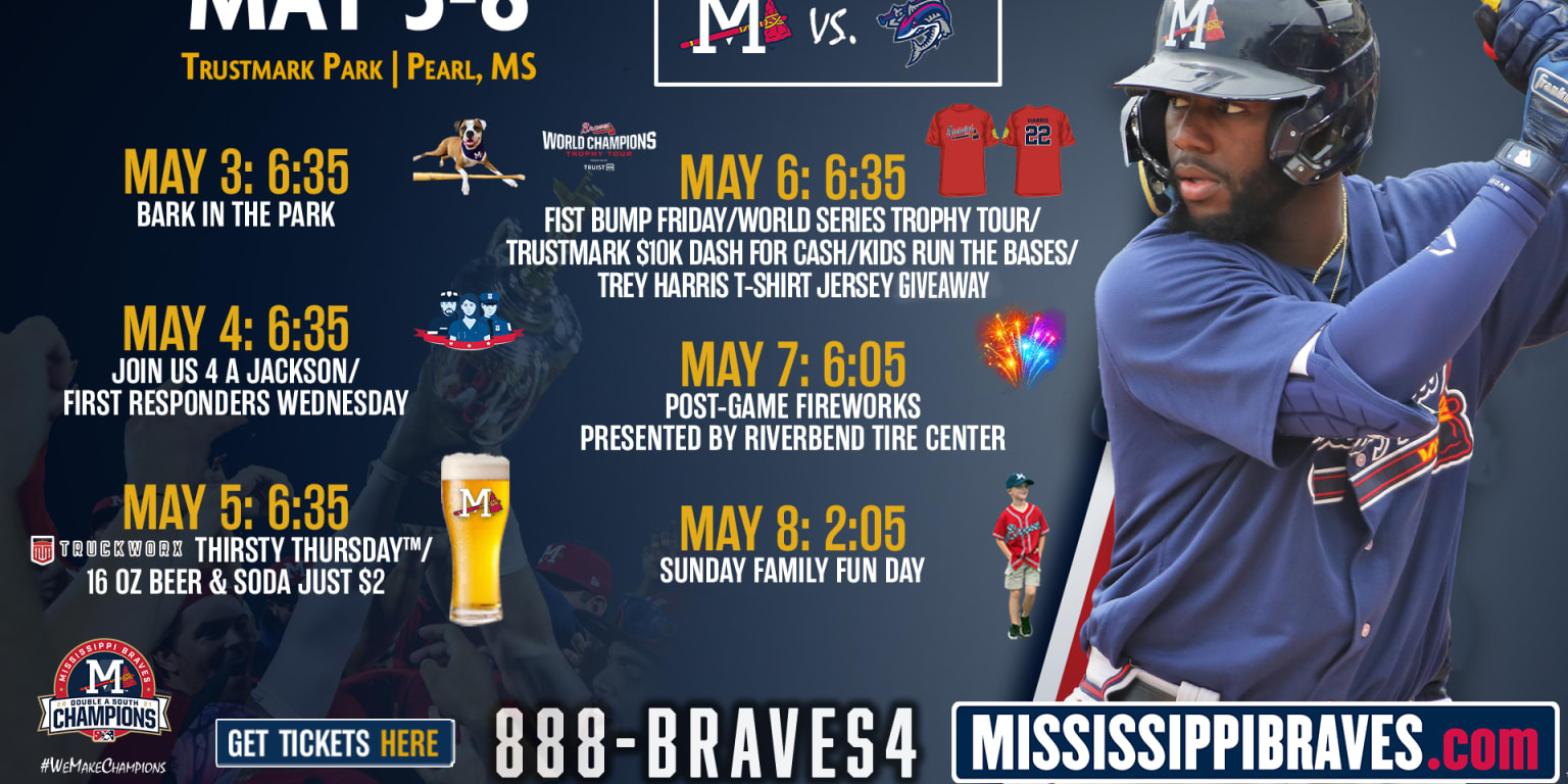 Braves' World Series trophy coming to Jackson