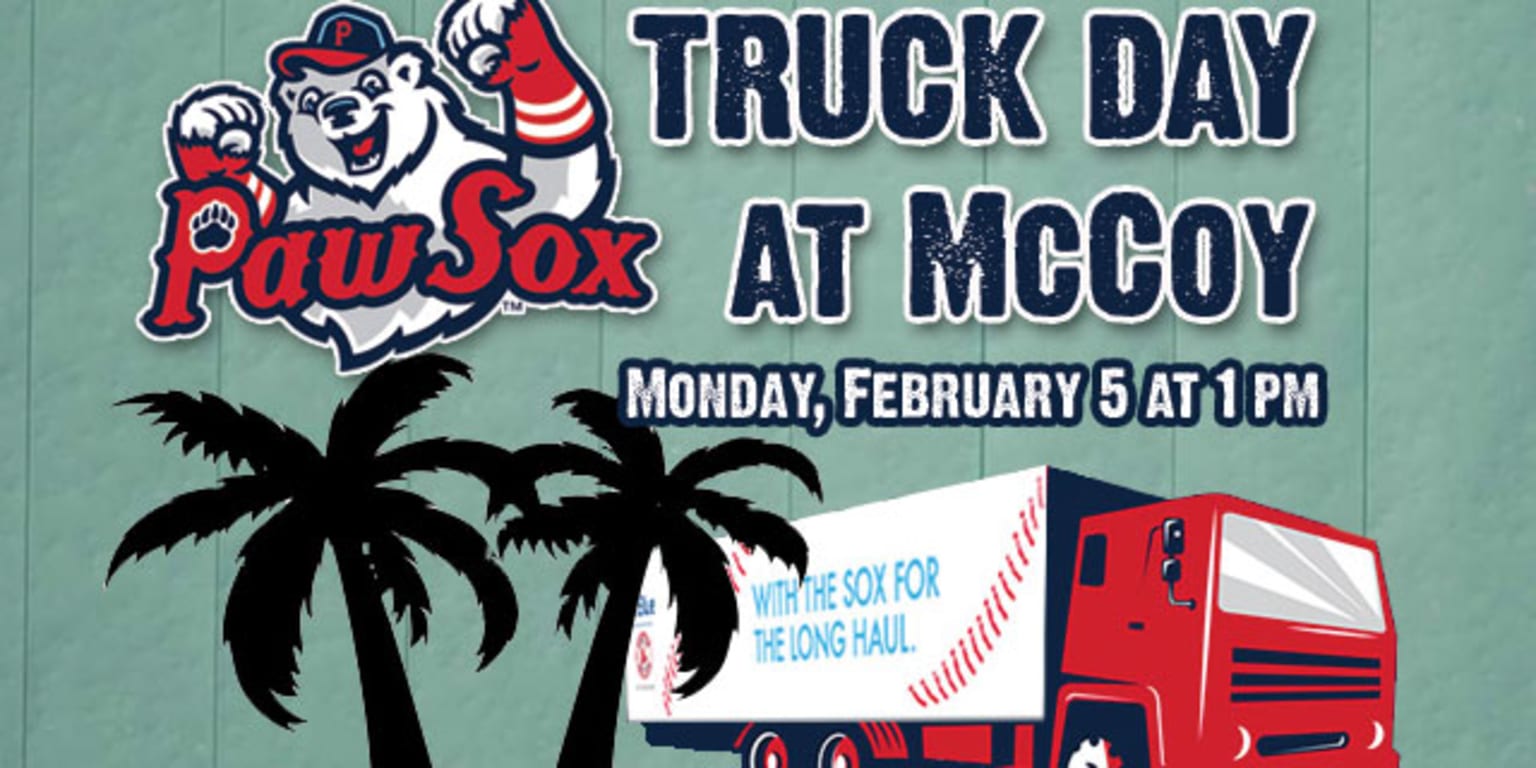 "Truck Day" in Pawtucket PawSox to Red Sox Spring Training