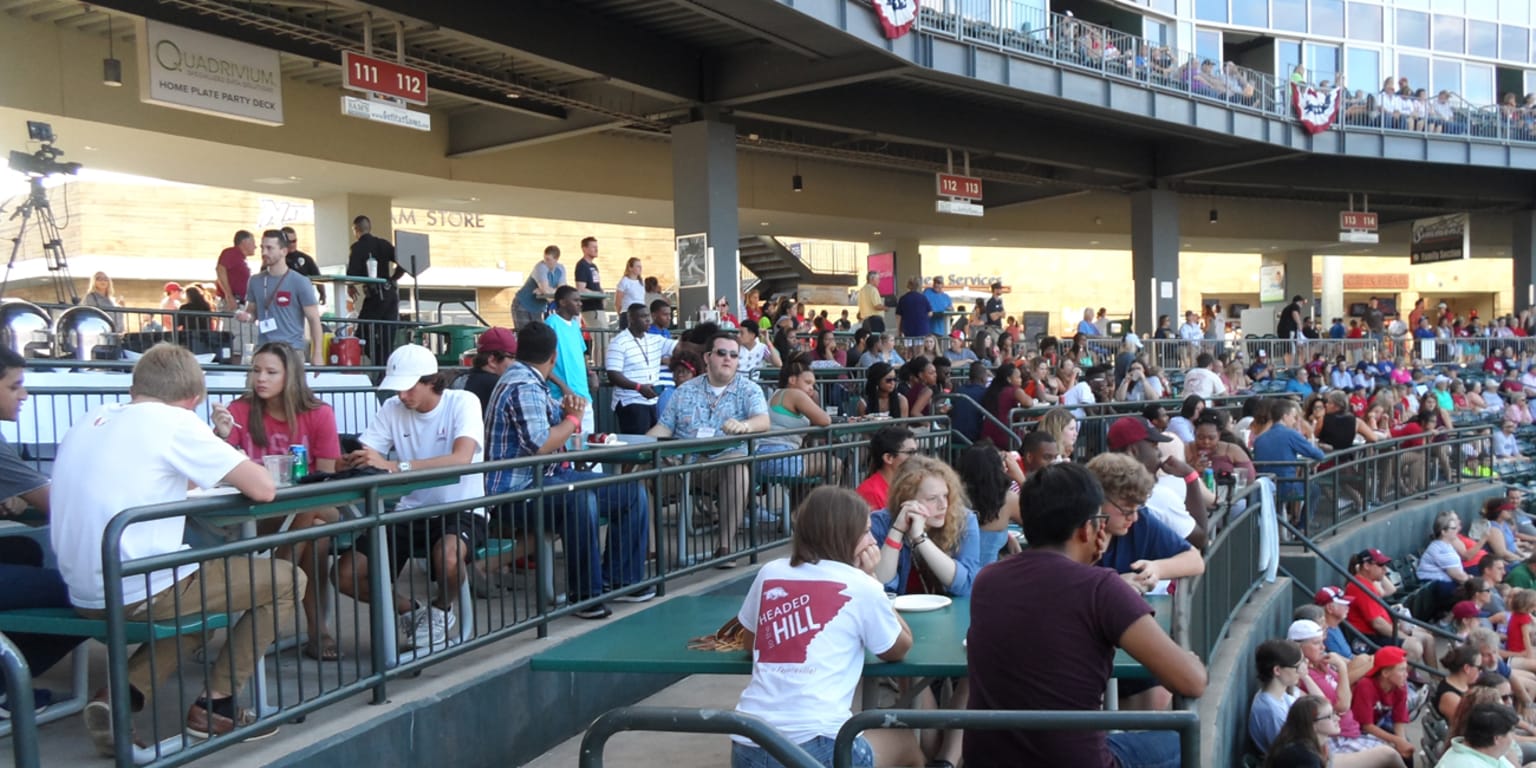 Naturals Party Areas Arvest Ballpark