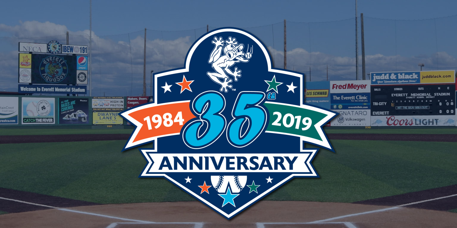 Everett Aquasox Unveil 35th Anniversary Logo