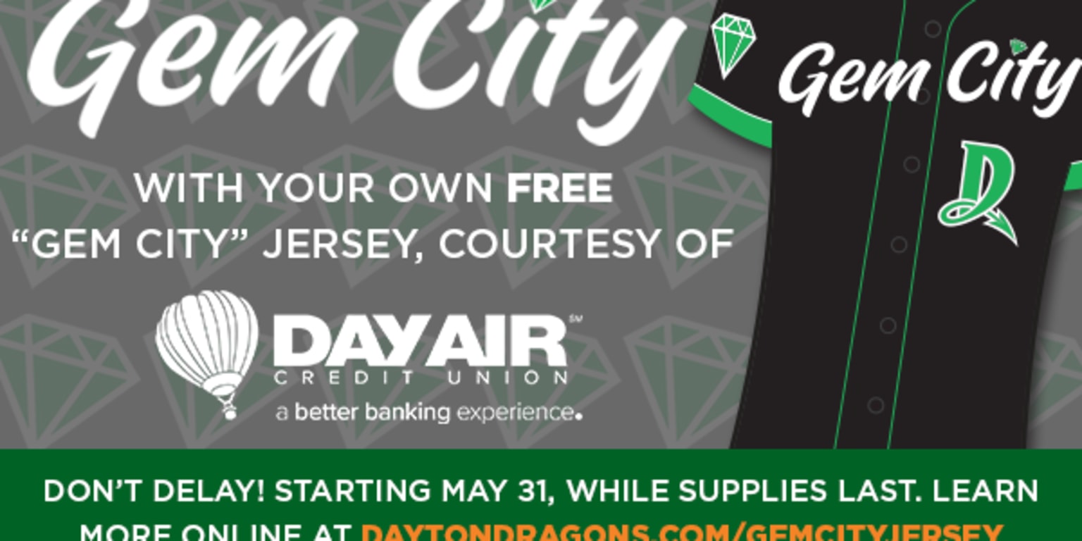 Youth Gem City Jersey – Dayton Dragons Store