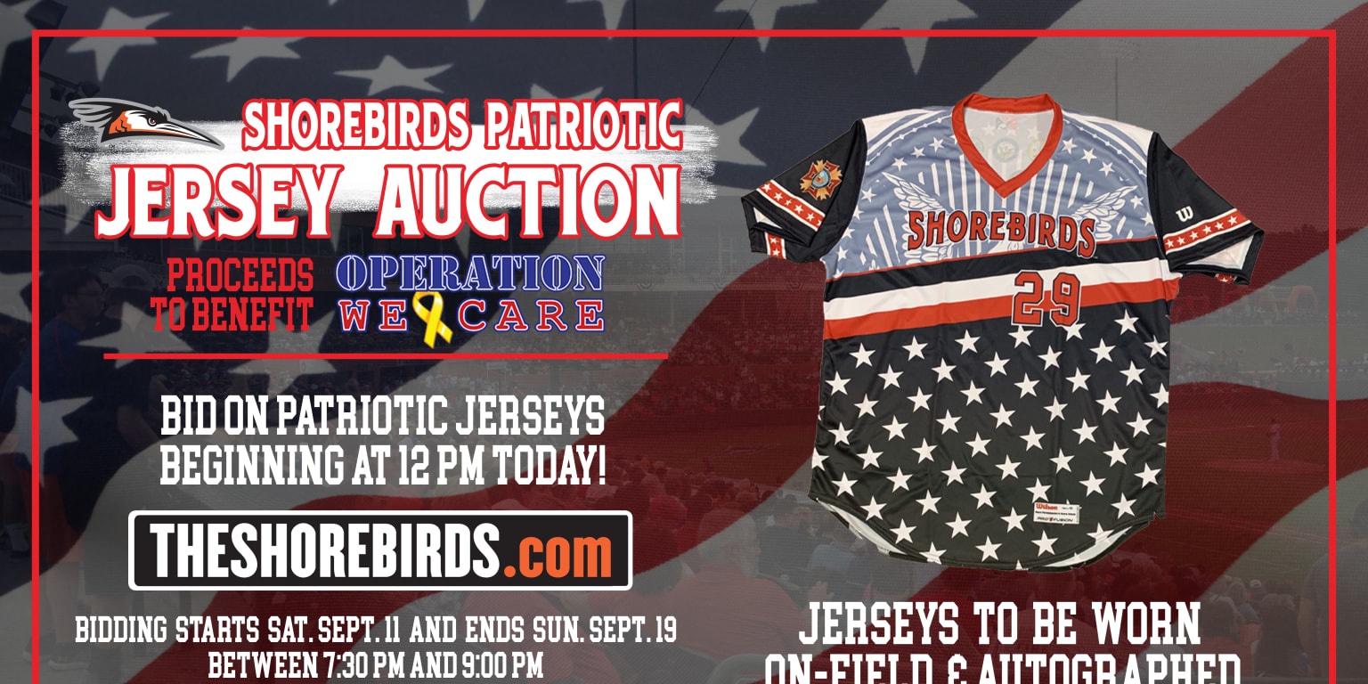 PATRIOTIC JERSEY AUCTION ANOTHER SUCCESS!