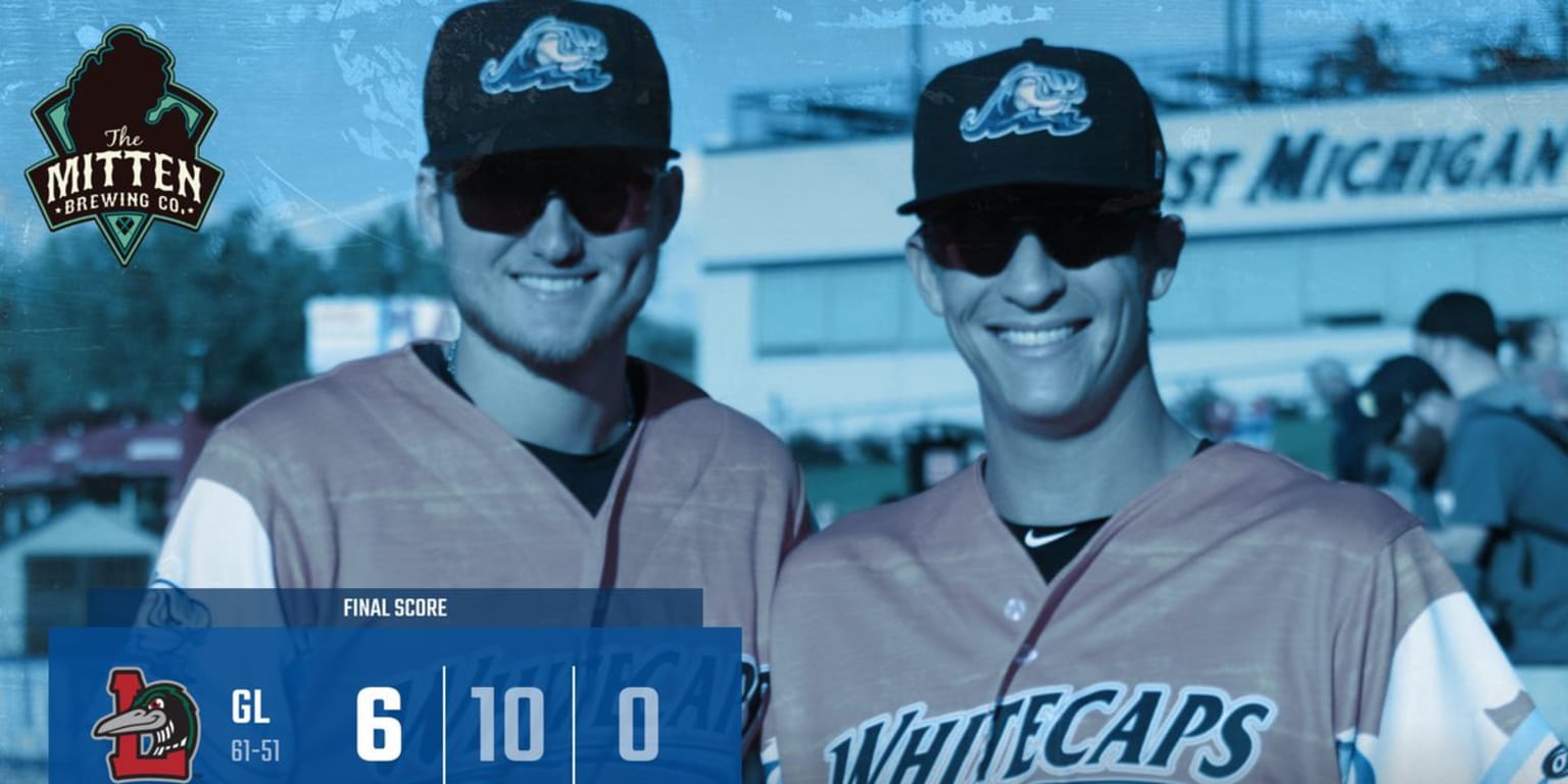 Whitecaps pitchers give up a lot of free passes in a 9-1 loss to the Great  Lakes Loons in West Michigan's home opener