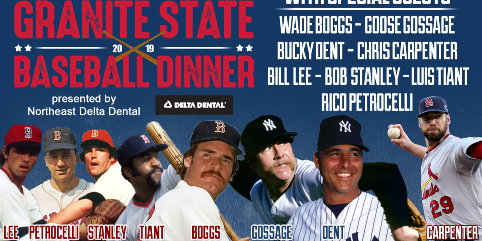 Goose Gossage, Wade Boggs, Bucky Dent, Bill Lee and more will sign
