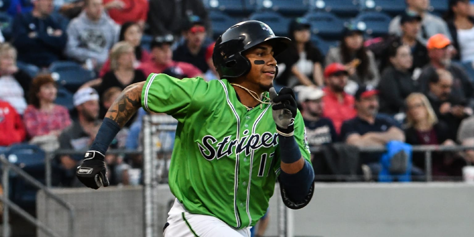 Gwinnett Stripers - Through six August games, Cristian Pache is