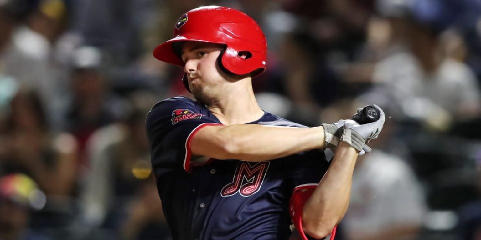 Adolis GarcIa blasts off three times for Memphis Redbirds