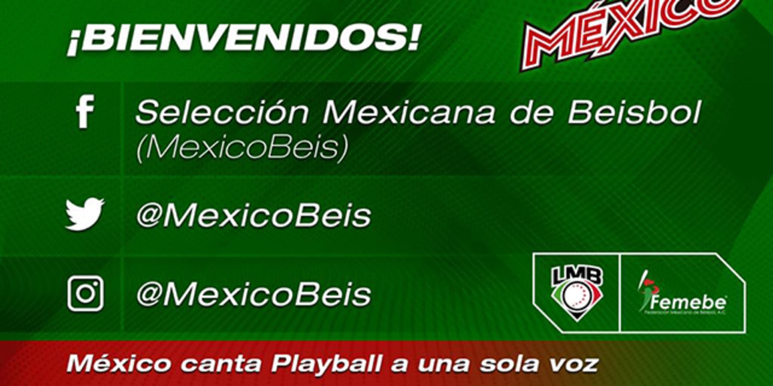 Cuentas oficiales de la Selección Mexicana de Beisbol