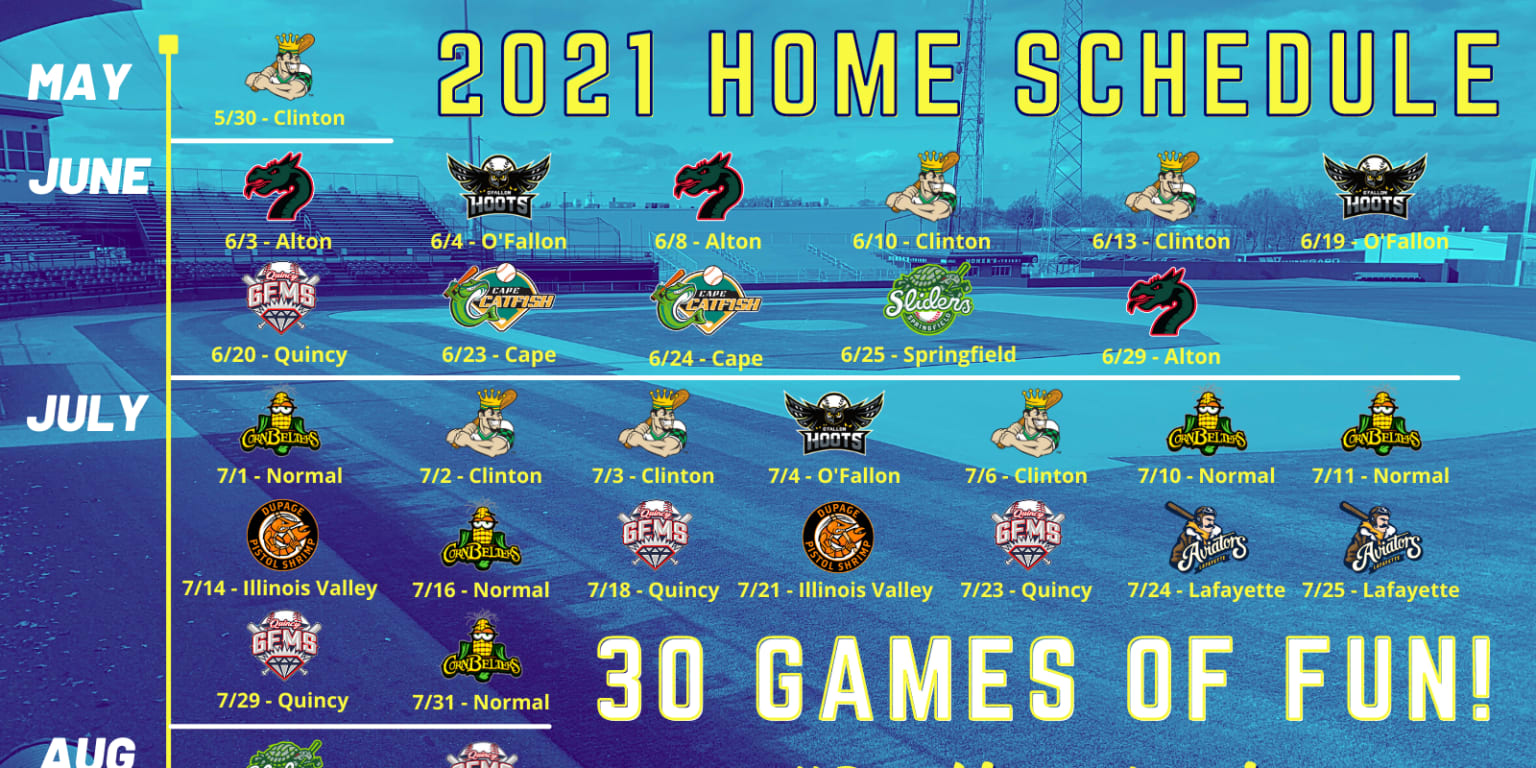 2021 Bees Schedule Announced