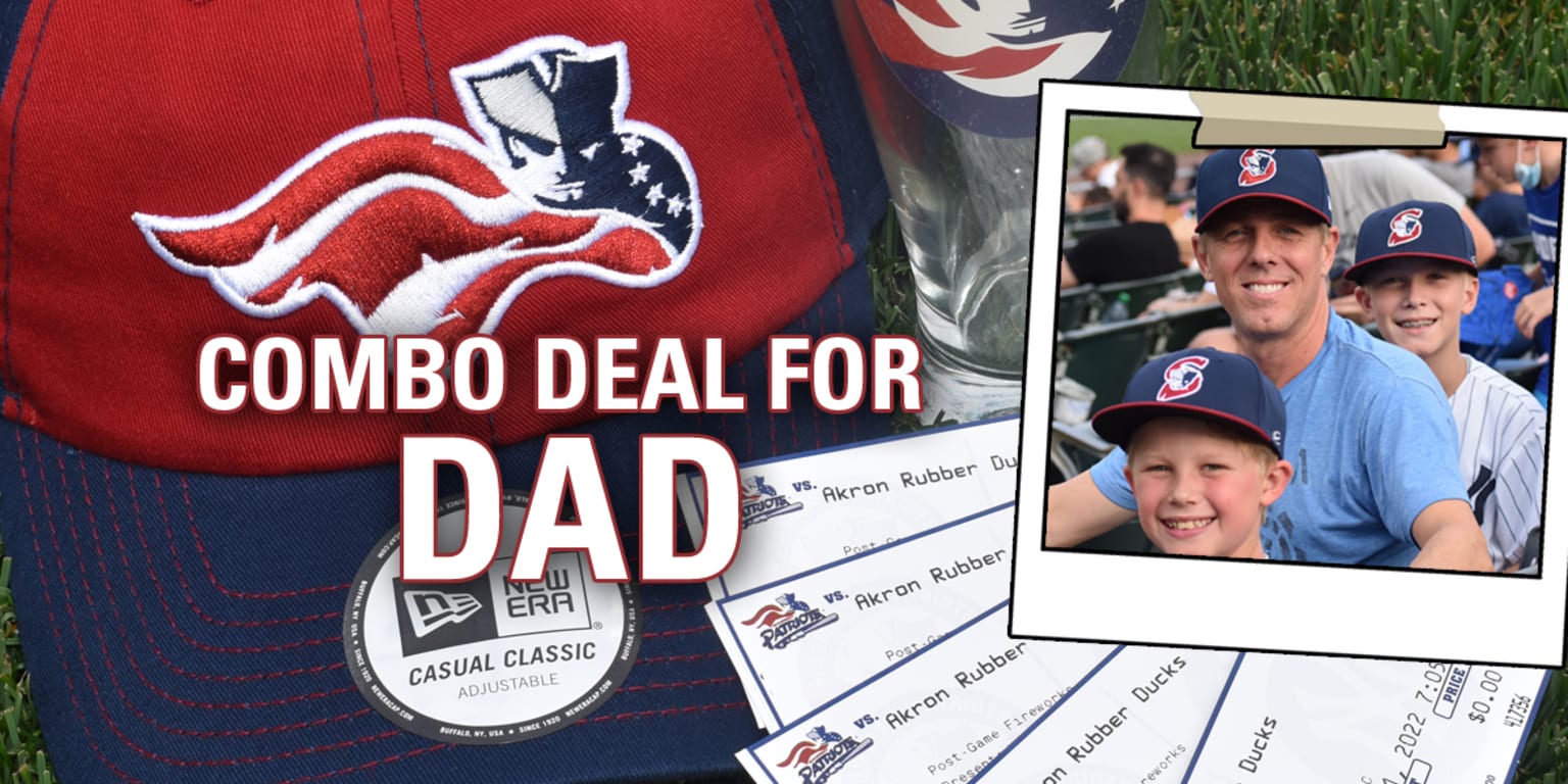 Louisville Bats Father's Day 2023 Fitted Cap