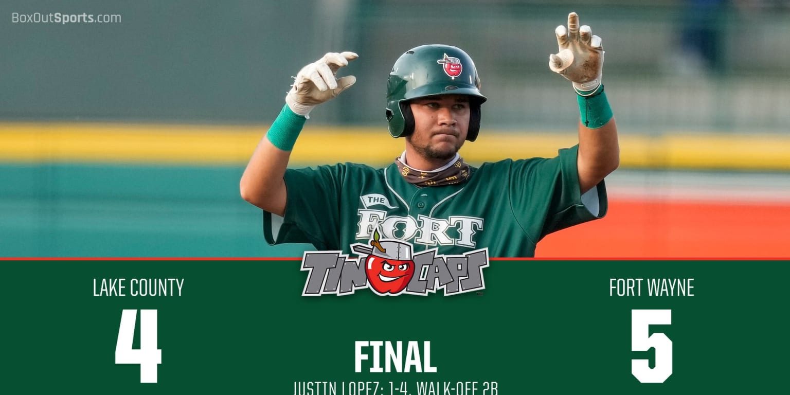 TinCaps Walk It Off For First Extra Innings Win