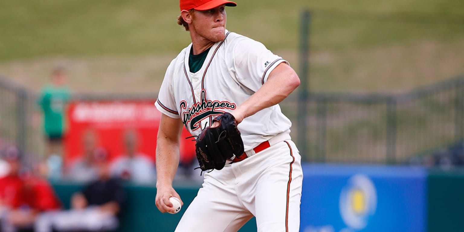 Max Duval tosses one hitter for Greensboro Grasshoppers MiLB