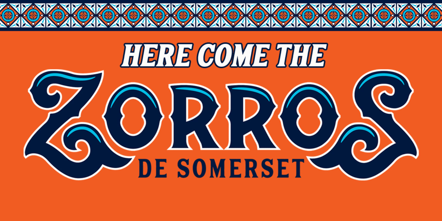 OT Sports Somerset Patriots Official Adult Replica On-Field Zorros de Somerset Copa de La Diversion Jersey LG / Yes (+$20)