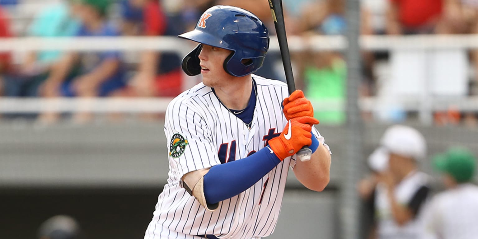 Mets' prospect Brett Baty riding 15-game hitting streak