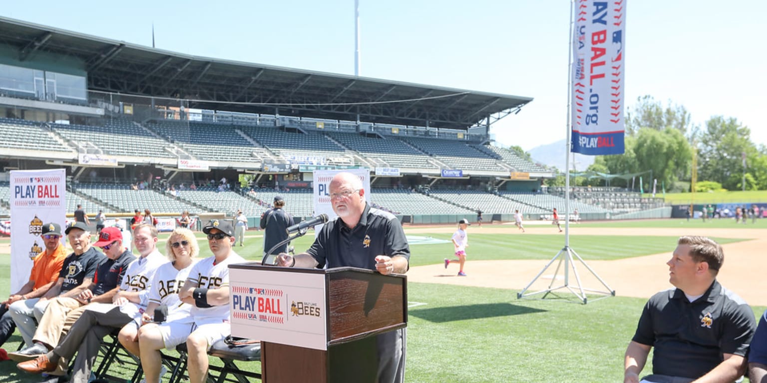 We think it's a very valuable asset to the community': Bees GM Marc Amicone  is at home at the ballpark - Deseret News