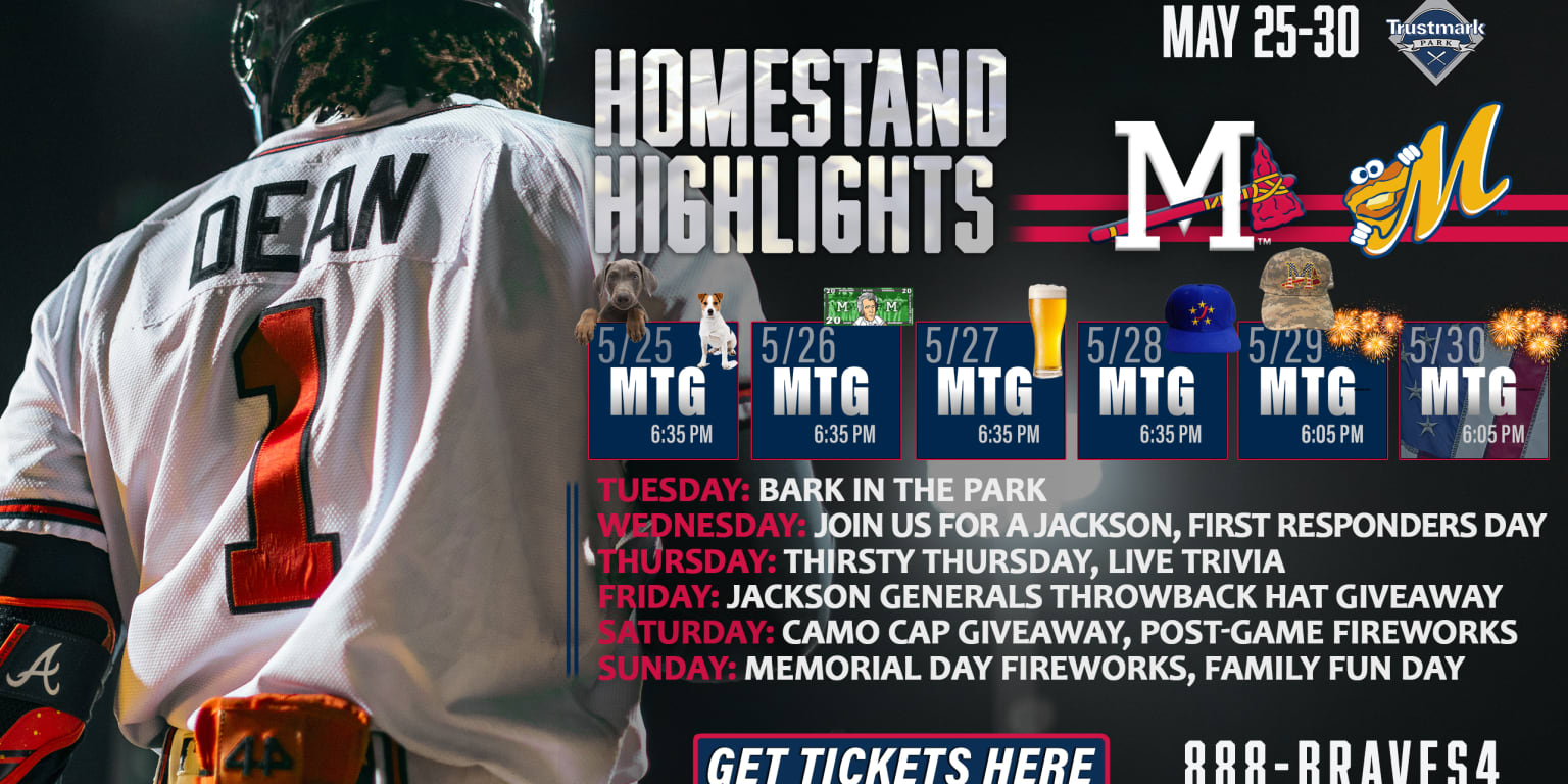 Mississippi Braves Homestand Highlights: May 30-June 5 vs. Montgomery  Biscuits