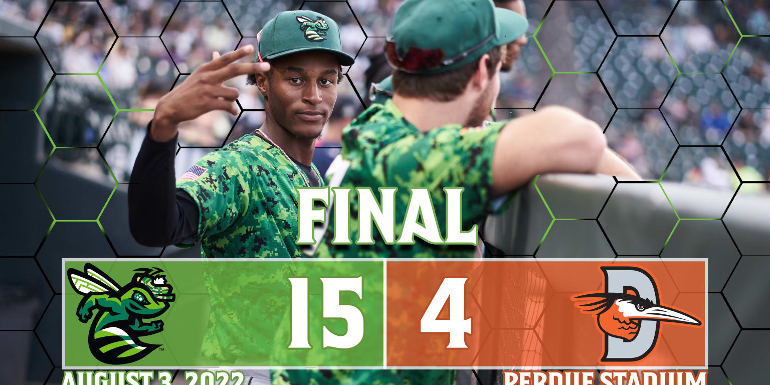 GreenJackets Dominate Shorebirds Behind Career Night From Connor Blair ...