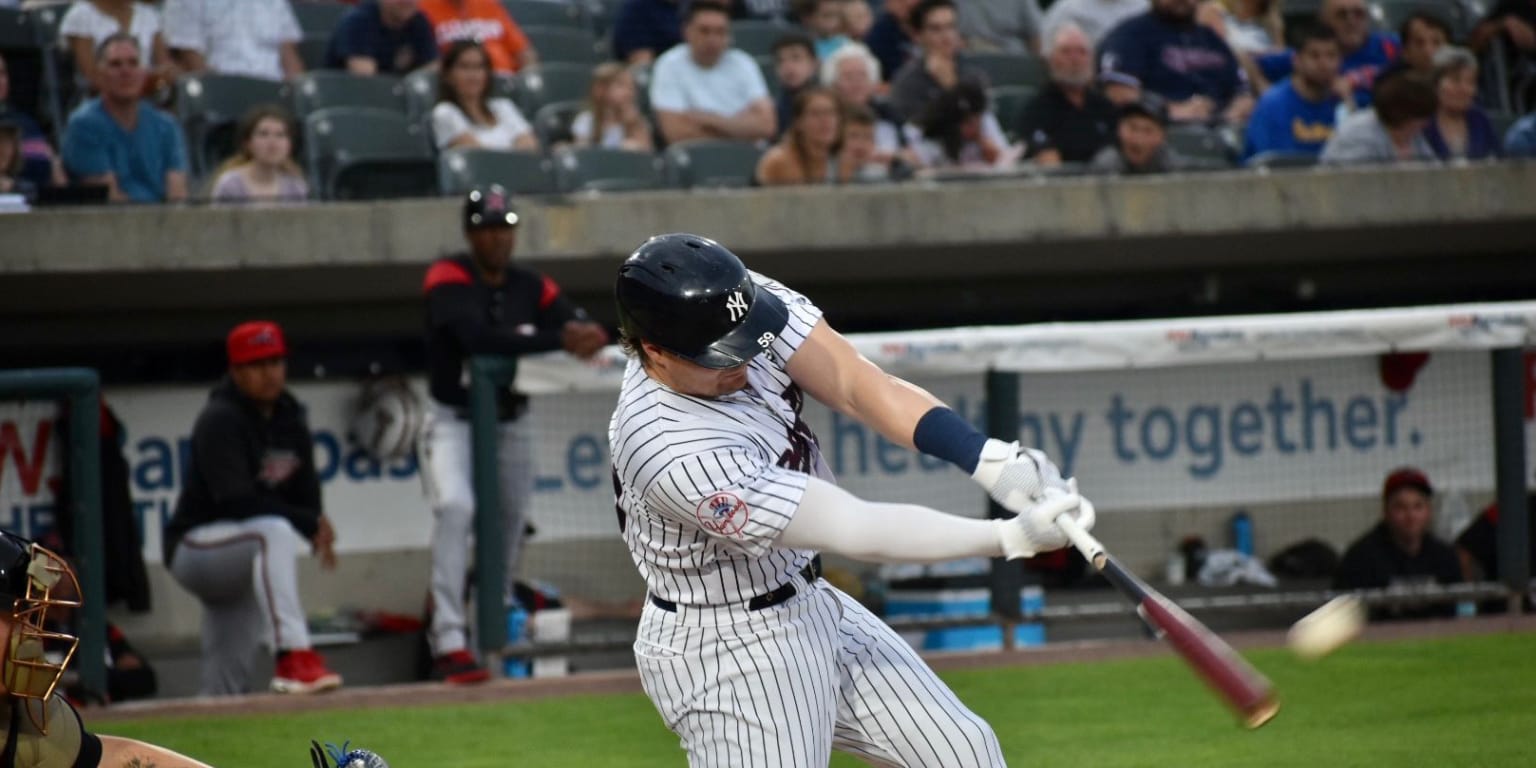 Oswaldo Cabrera makes his - Somerset Patriots Baseball