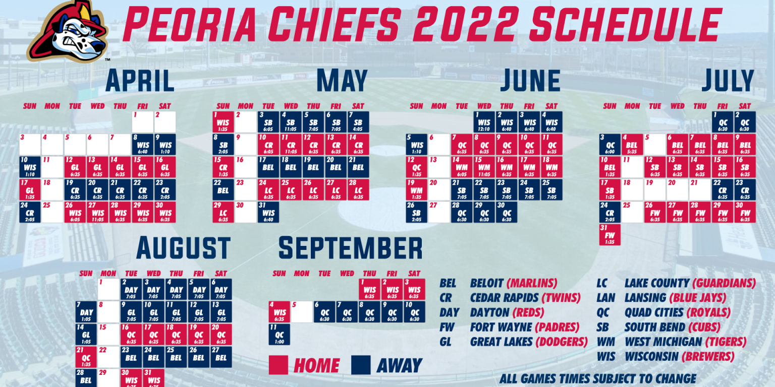 Chiefs Announce 2022 Schedule | Chiefs