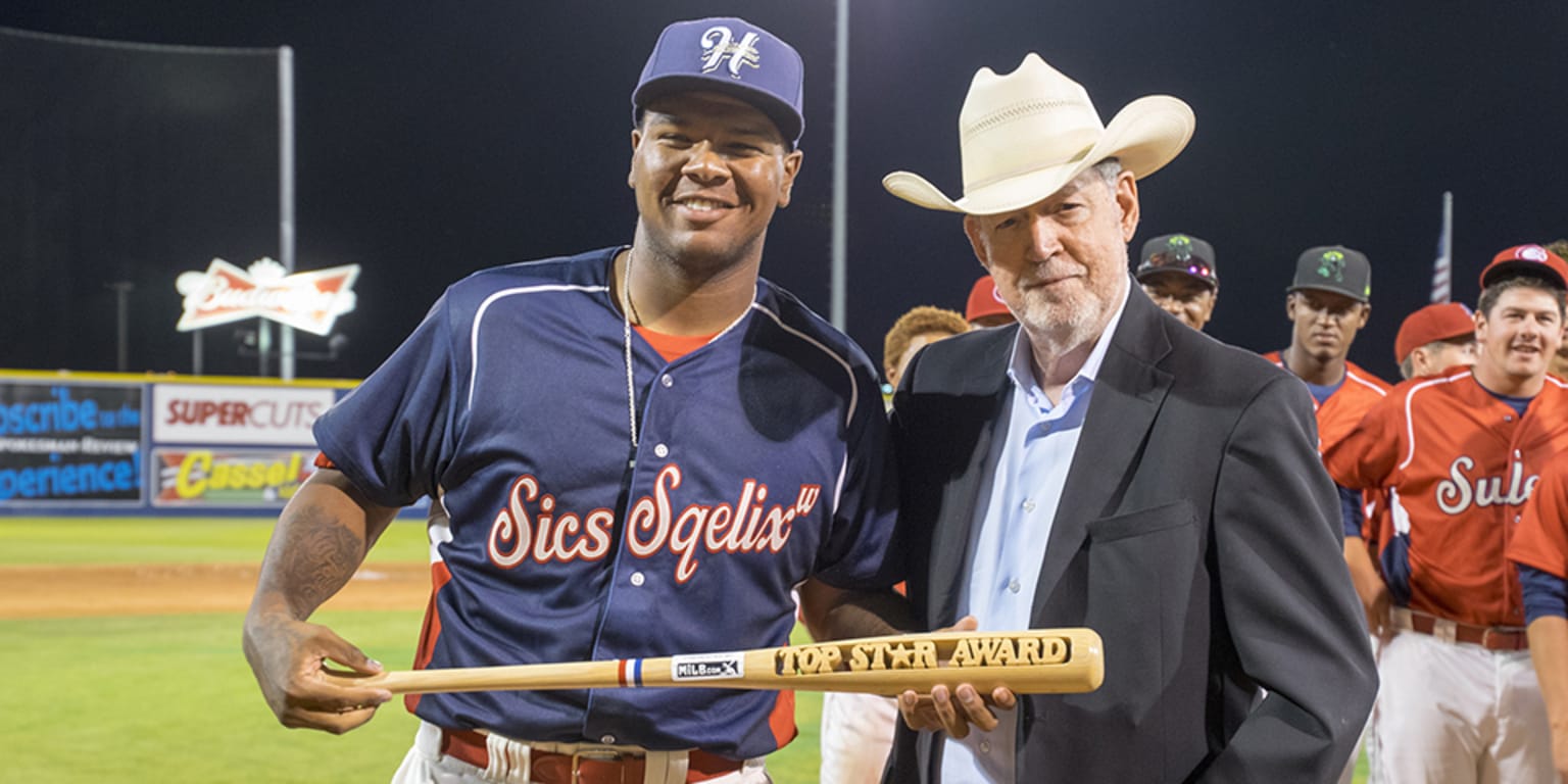 MLB 'very proud' of David Denson, openly gay player and baseball