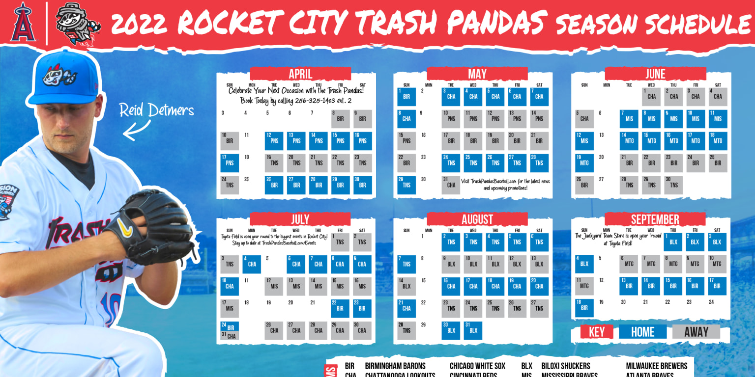 RCTP 2022 Schedule Released Trash Pandas