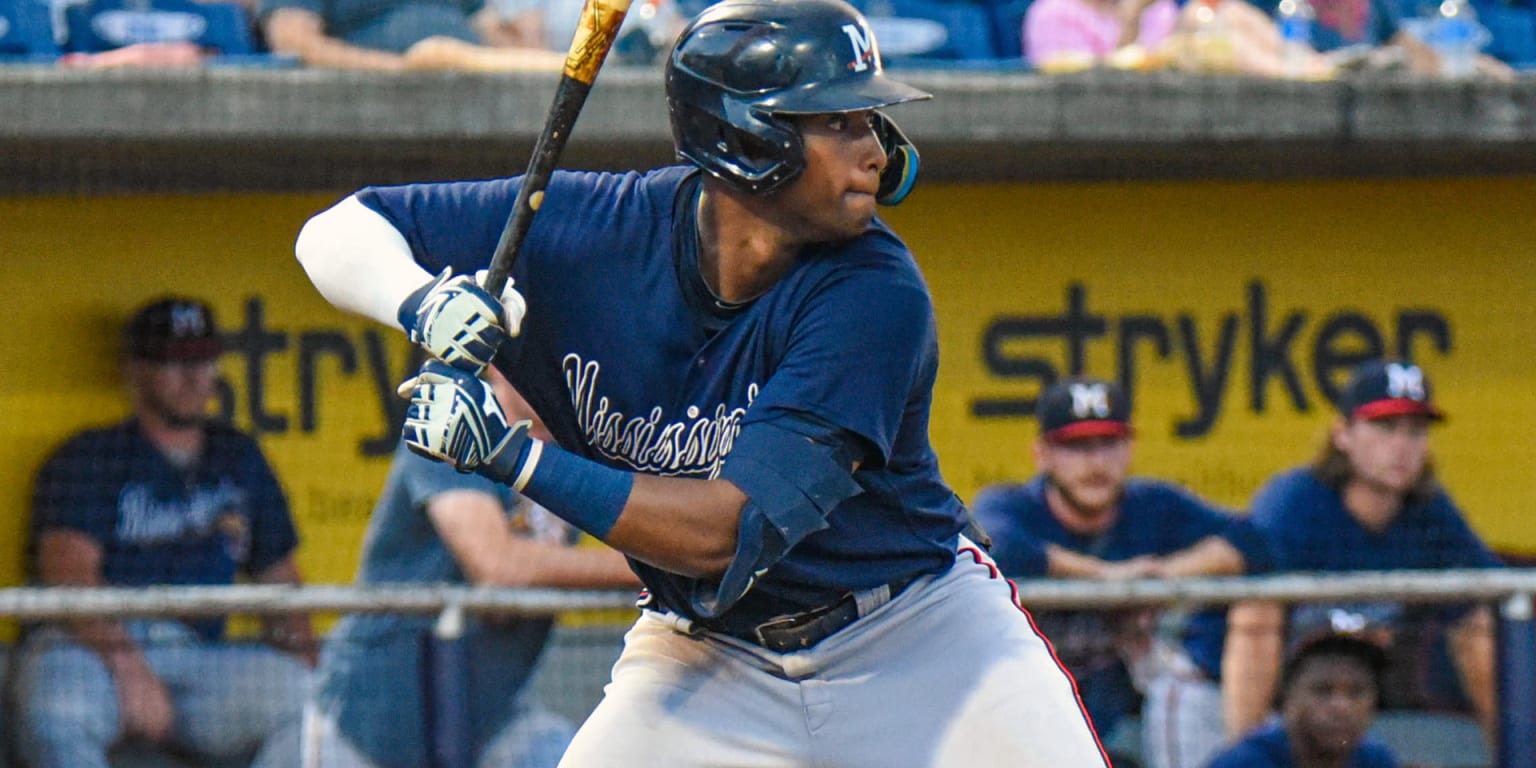 MiLB HR leader Griffin Conine clubs his first Double-A jack.