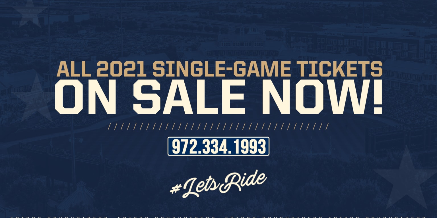 Single-Game Tickets Now On Sale For 2021 Season