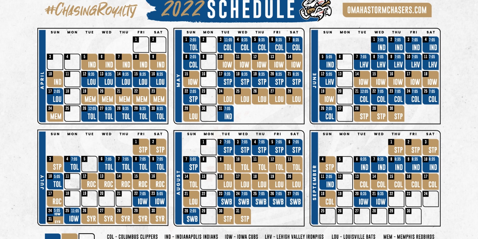 Mets Schedule June 2022 Storm Chasers Announce First Pitch Times For 2022 Home Games | Milb.com