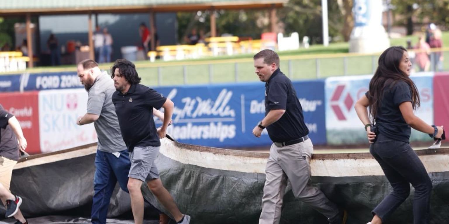 Thursday's Rainiers game vs. Reno PPD, rain