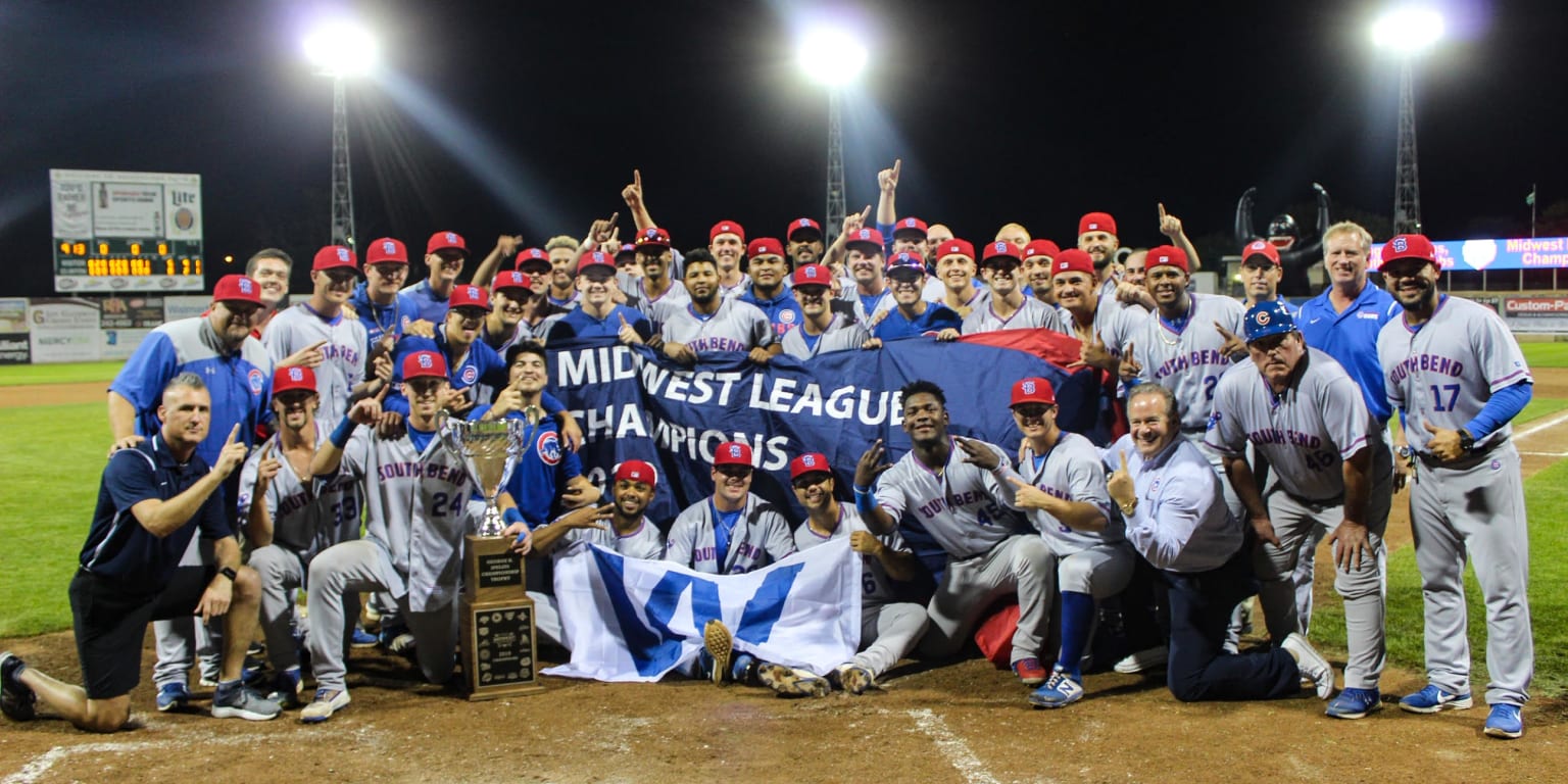 South Bend Cubs win Midwest League Championship by sweeping