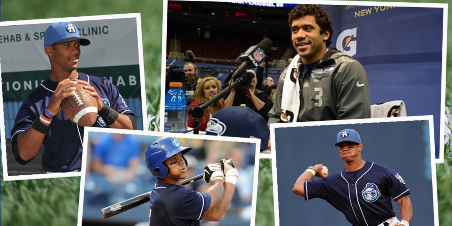 Russell Wilson's minor league managers are rooting for the Seahawks