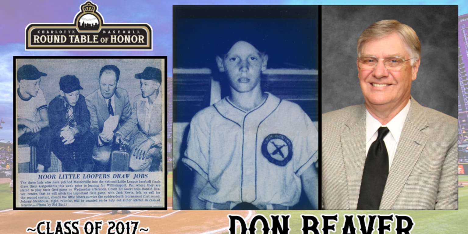 Don Beaver to Be Inducted into Charlotte Baseball Round Table of Honor