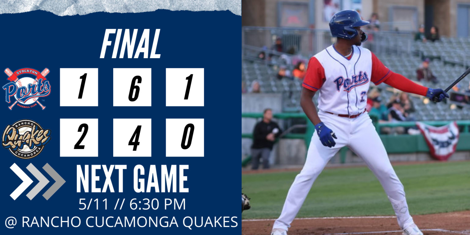 Ports Drop Series Opener Against Quakes | MiLB.com
