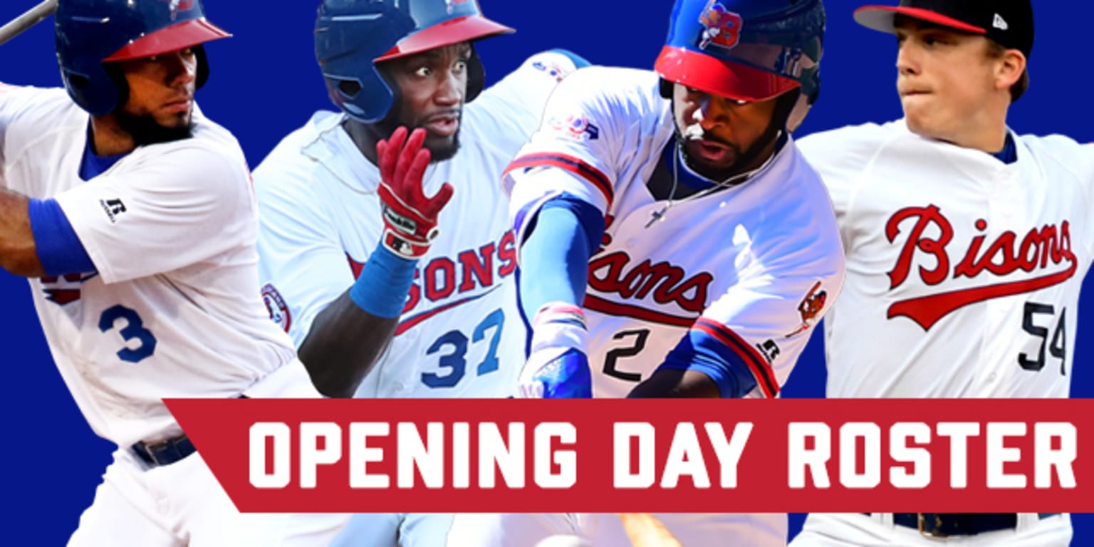Bisons set initial Opening Day Roster Bisons