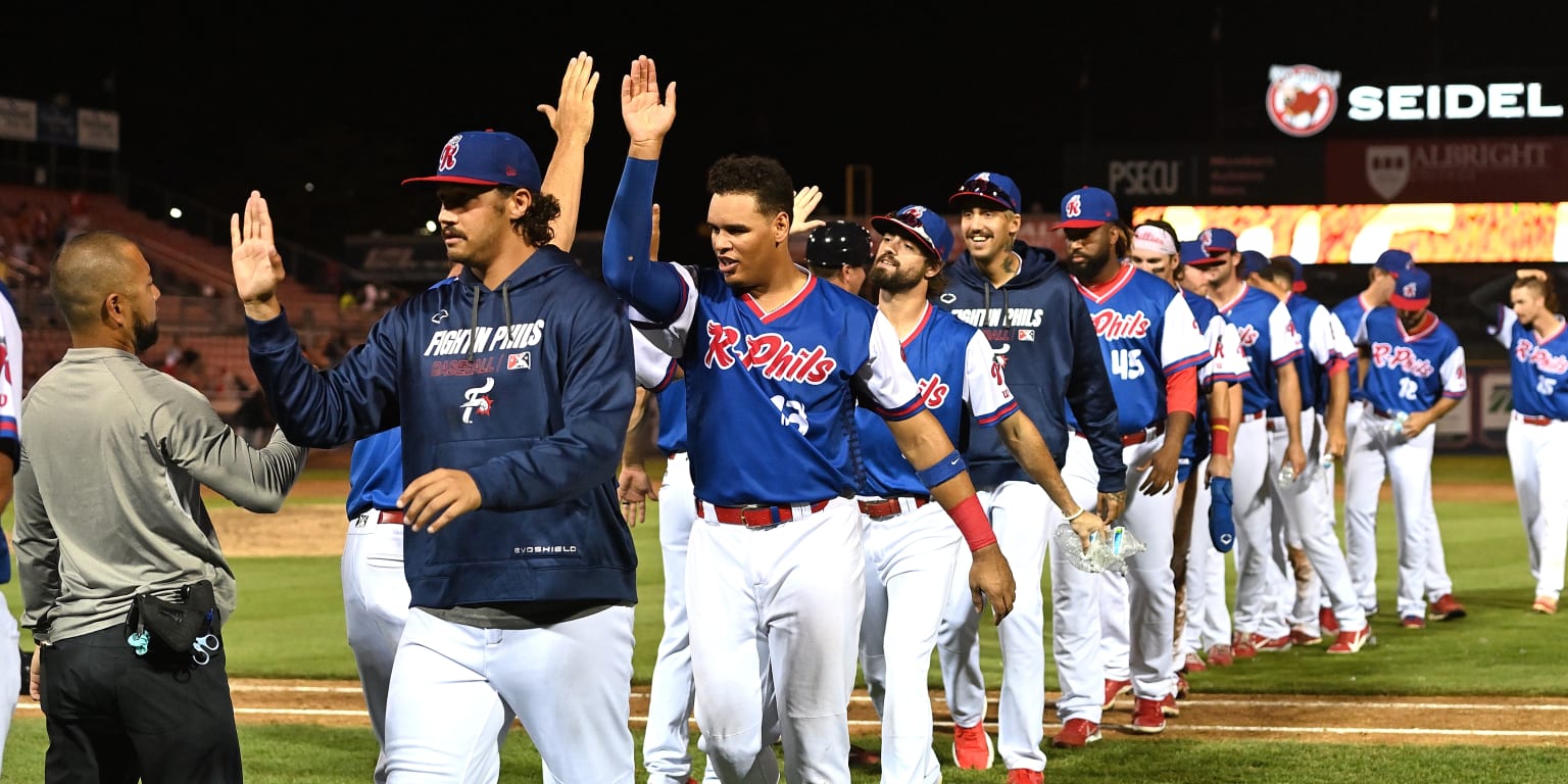 Bryson Stott named Reading Fightin Phils MVP for 2021 season