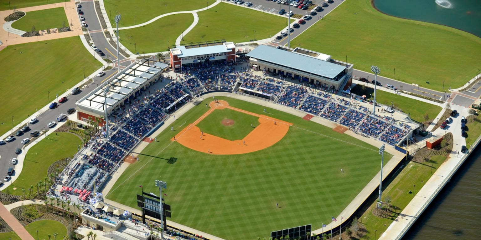 view of infield from seat - Picture of Blue Wahoos Ballpark, Pensacola -  Tripadvisor