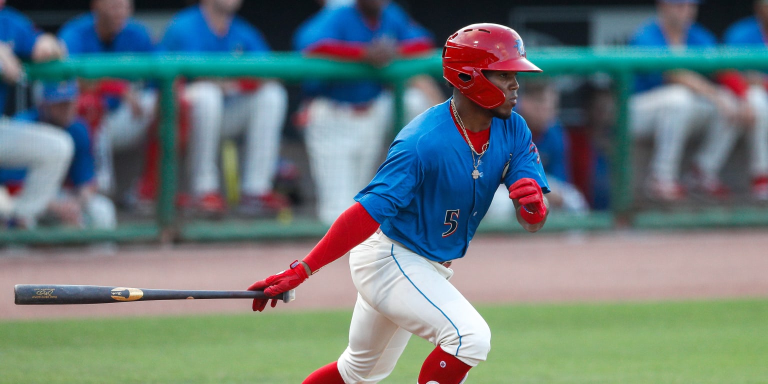 2021 Clearwater Threshers (Single A-Philadelphia Phillies) Rafael Marcano