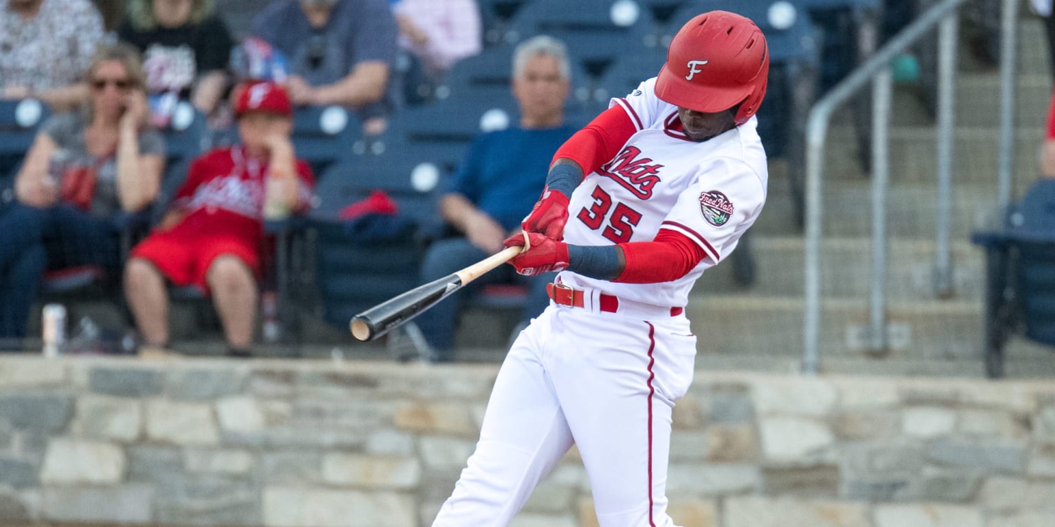 FredNats Split Doubleheader With Salem Arias Hits Walk Off Single 
