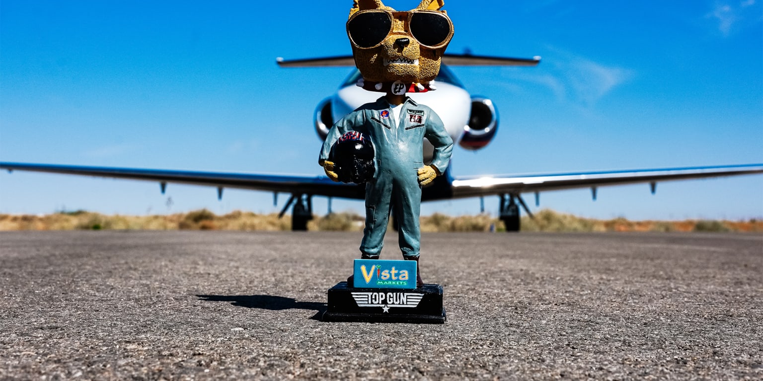 Chico Top Gun Bobblehead Highlights Chihuahuas SixGame Series vs
