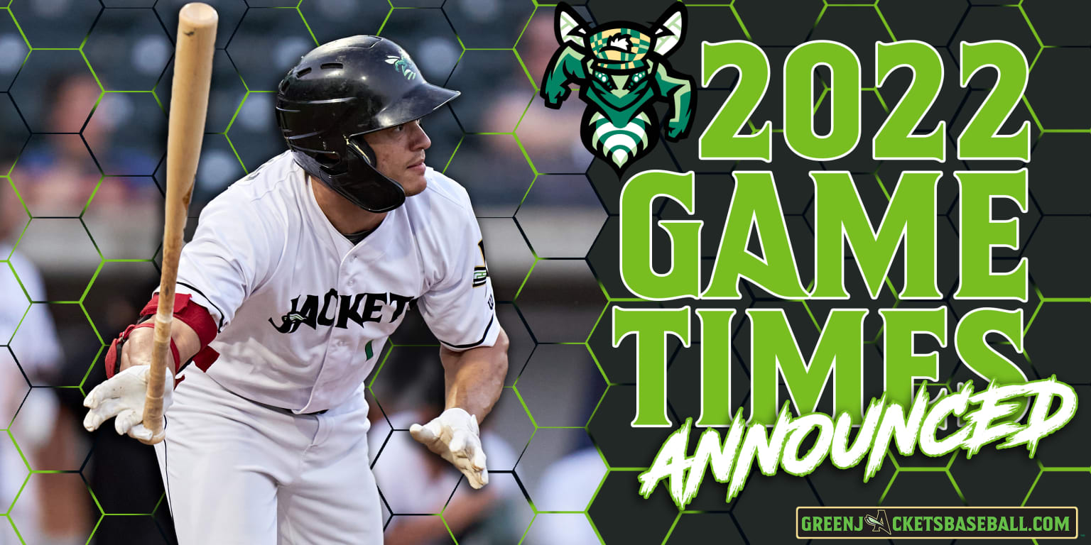 GreenJackets Release Home Game Times for 2022 Schedule GreenJackets