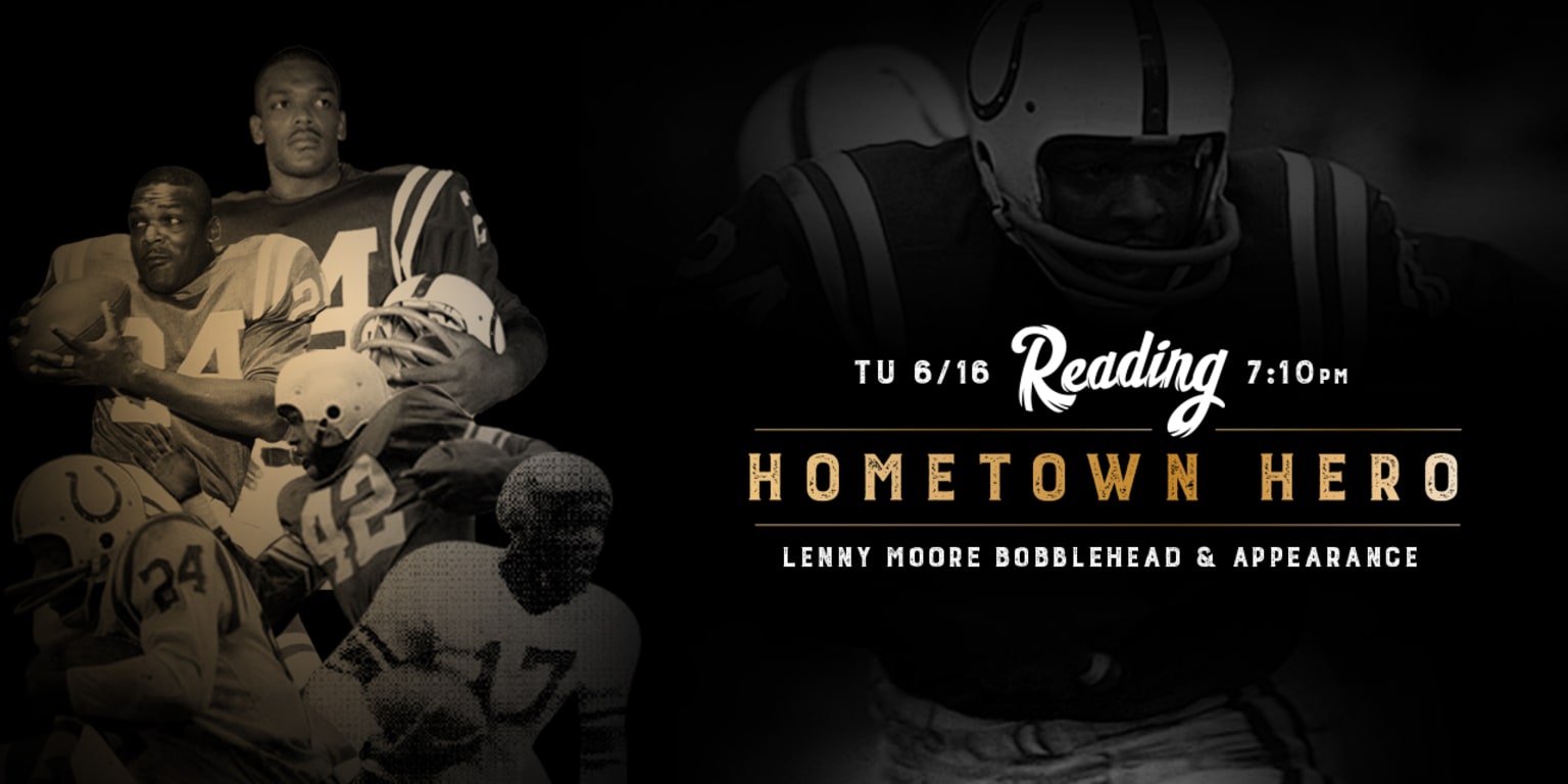 R-Phils to Honor Pro Football Hall of Famer Lenny Moore on June 16th