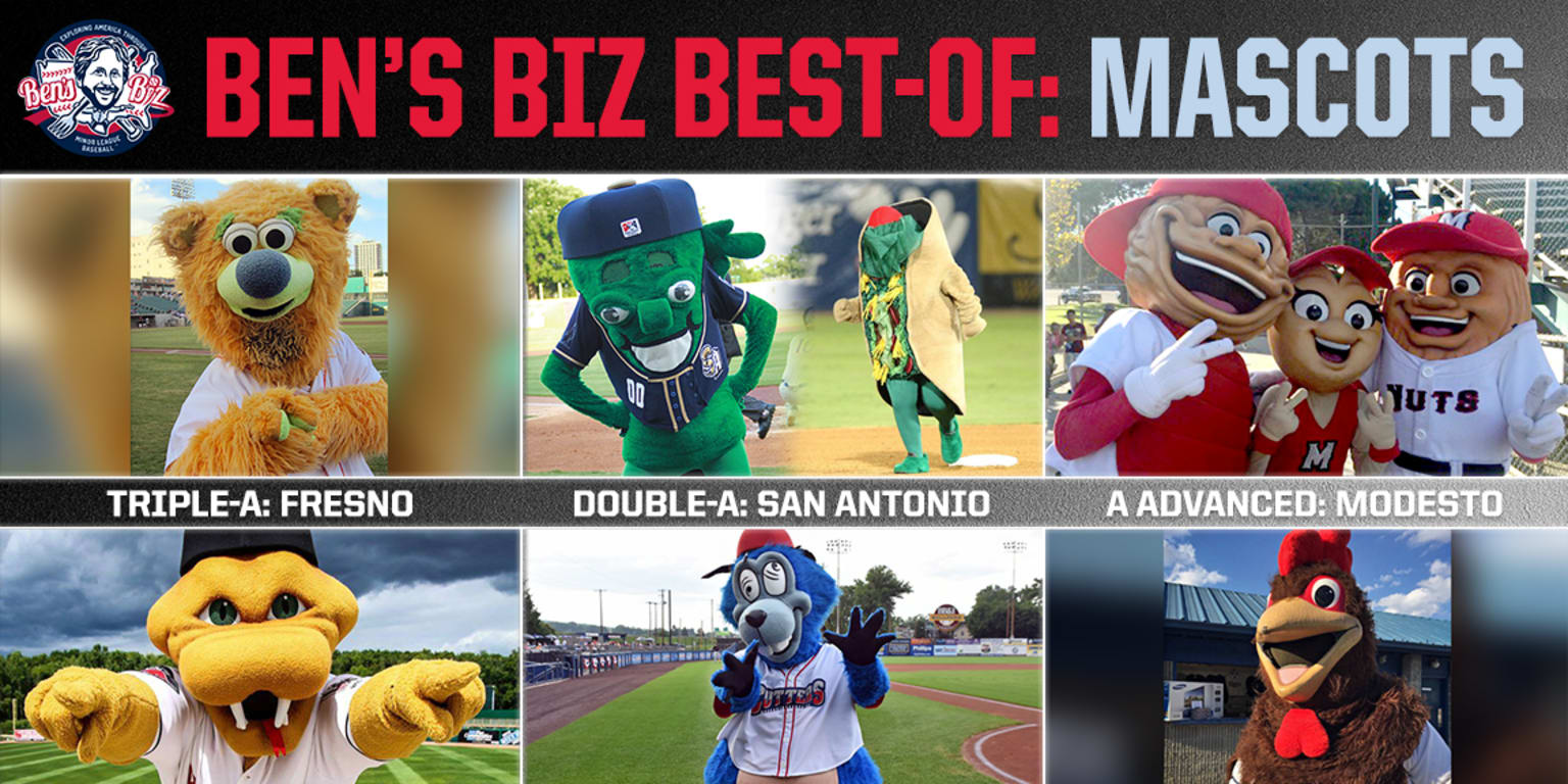 Ben Hill picks the best mascots in the Minor Leagues