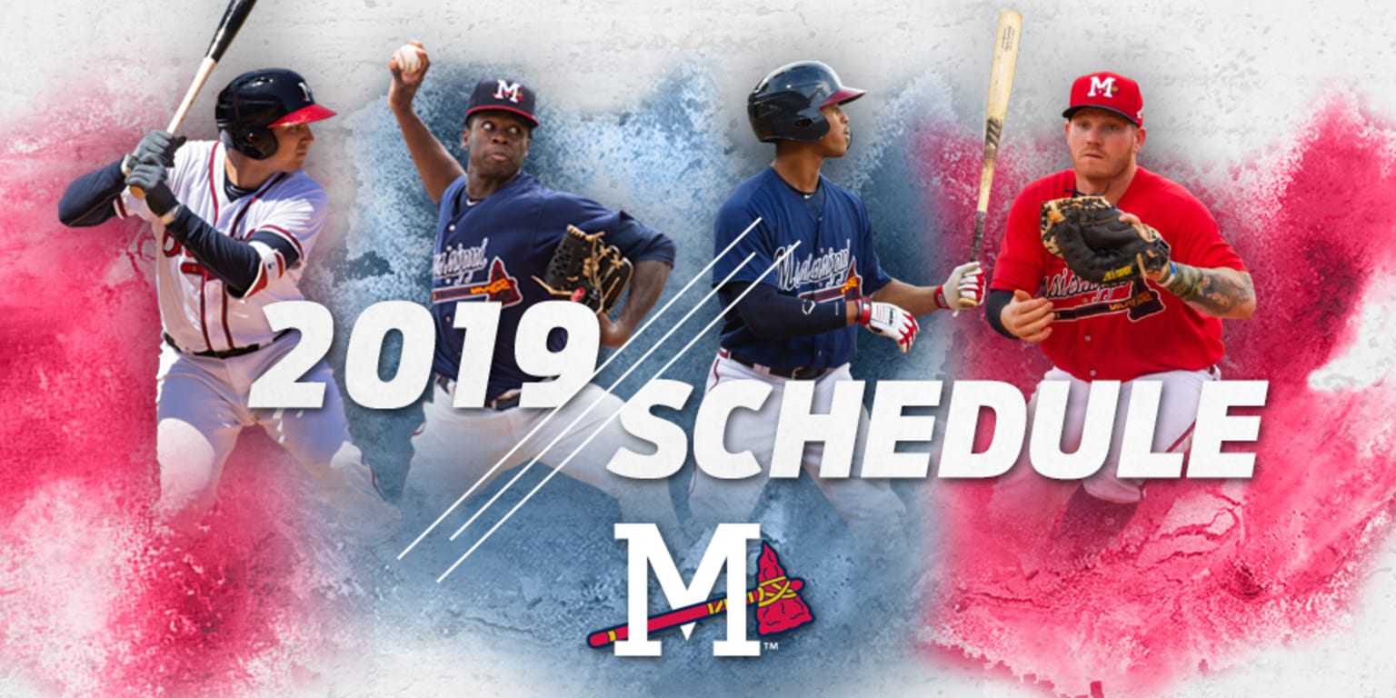 MBraves Announce 2019 Schedule and 15th Season at Trustmark Park Braves